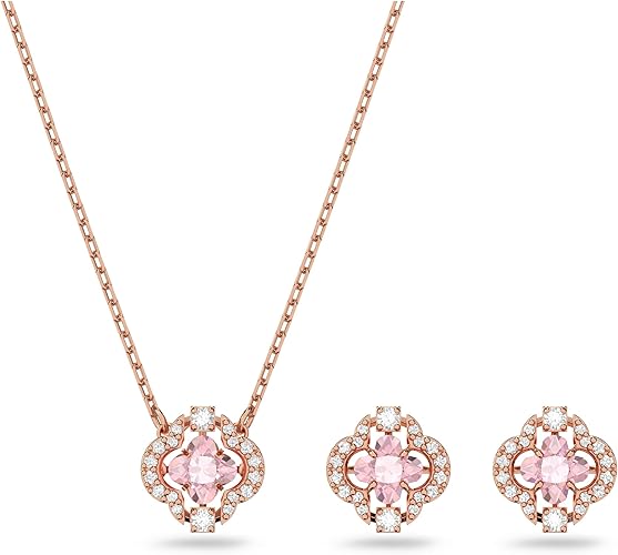 Crystal Necklace and Earring Set Jewelry Collection